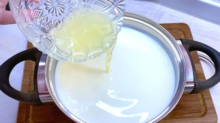 Ce simple geste vous permettra de réaliser un fromage frais maison en un rien de temps…