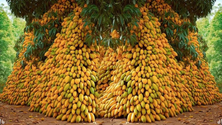 Cette méthode surprenante transforme une simple bouture de mangue en arbre fruitier…