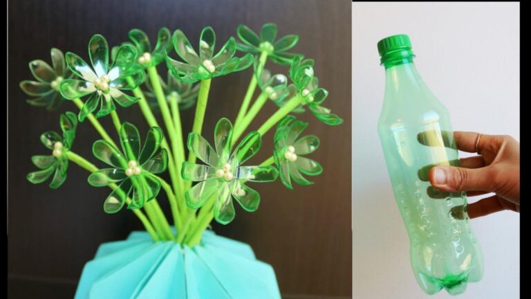 Cette vieille astuce transforme des bouteilles en fleurs magnifiques pour embellir votre