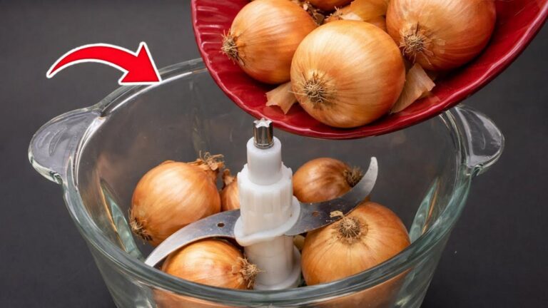Cette astuce simple vous permettra de conserver vos oignons frais toute l&rsquo;année…