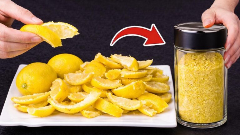 Cette astuce surprenante transformera vos écorces de citron en un assaisonnement maison exceptionnel…