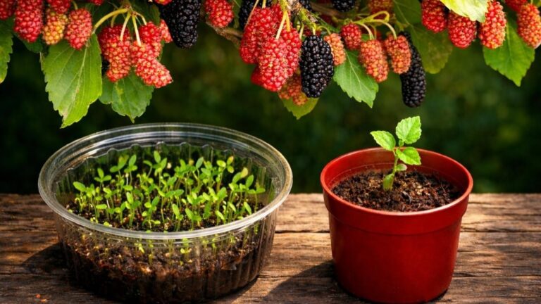 Une vieille astuce pour cultiver des mures en pot et récolter facilement…