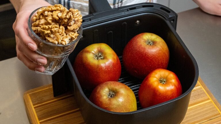 5 raisons d&rsquo;essayer les noix et pommes à la friteuse : un délice magique à découvrir !