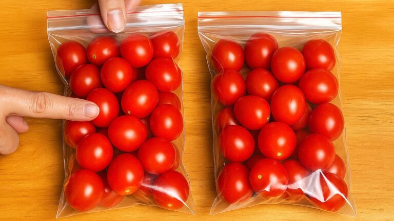 Conservez vos tomates fraîches 2 ans avec ce conseil de jardinier astucieux !