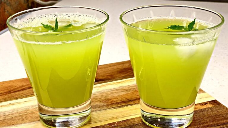 5 recettes de jus pour brûler les graisses avant le coucher !