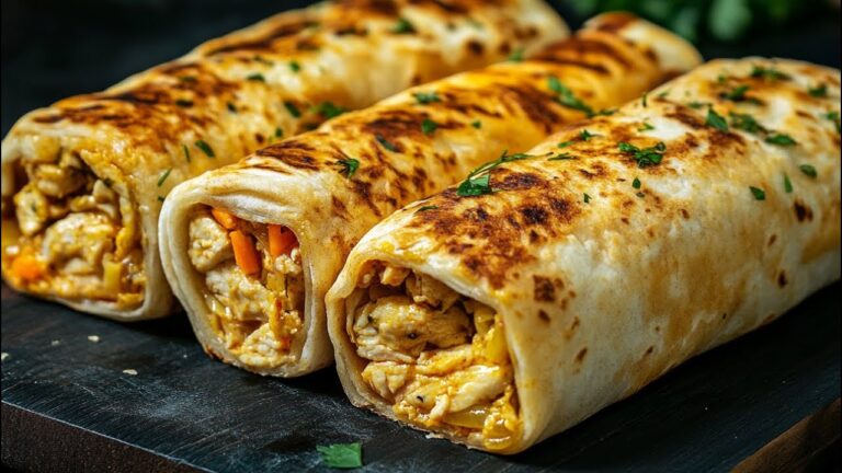 5 recettes de tortillas au poulet : savoureuses et croustillantes à coup sûr !