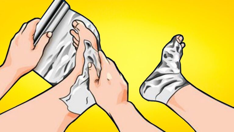 Découvrez 5 bienfaits surprenants d&rsquo;envelopper vos pieds dans du papier aluminium !
