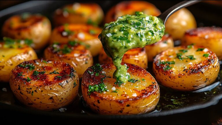 10 astuces pour des pommes de terre au four ultra croustillantes avec une sauce avocat crémeuse !