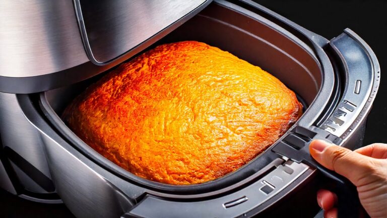 Préparez un gâteau aux pommes sans farine en 5 minutes avec la friteuse à air !