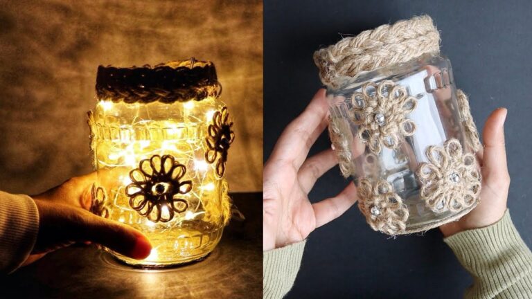 5 idées de créations écologiques : sublimez vos bouteilles en verre avec du jute !