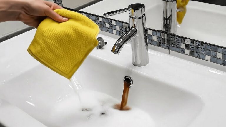 5 secondes pour un lavabo sain : découvrez ce qui en sort vraiment !