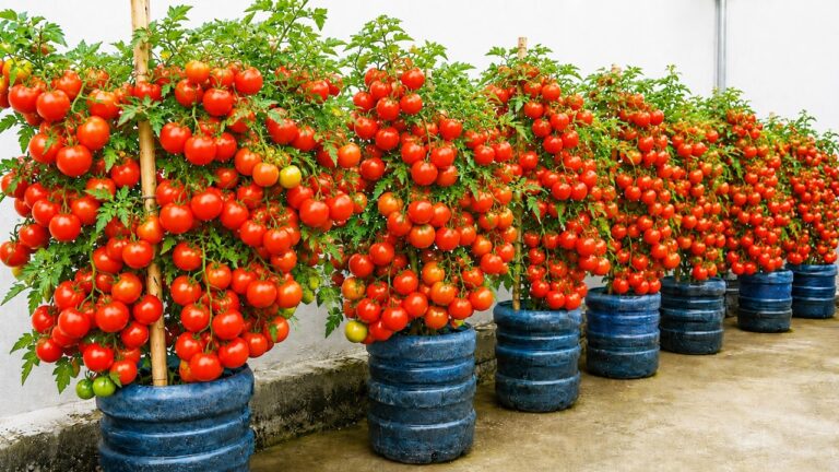 Cultivez 5 tomates en bouteilles sur votre balcon pour des fruits frais toute l&rsquo;année !