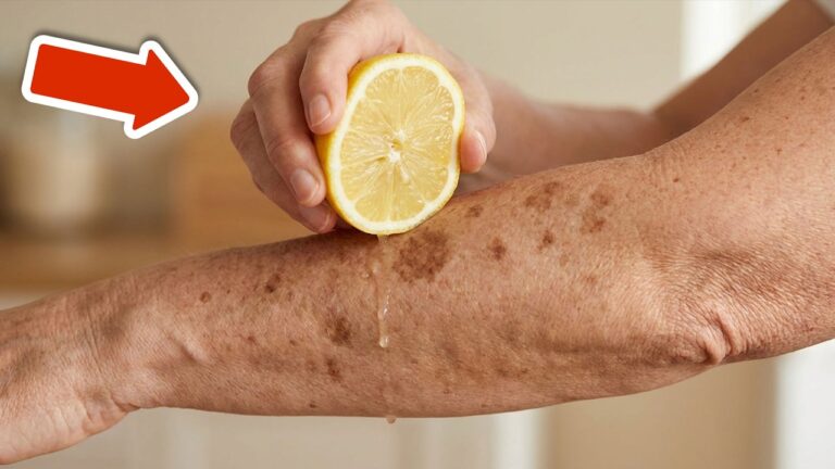 Éliminez les taches de vieillesse en 15 minutes avec citron et miel, facile et rapide !