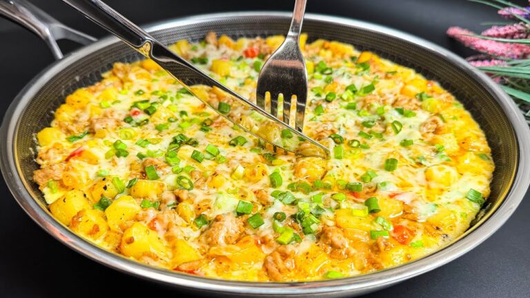 Un dîner savoureux en 5 étapes : 5 œufs et des pommes de terre à découvrir !