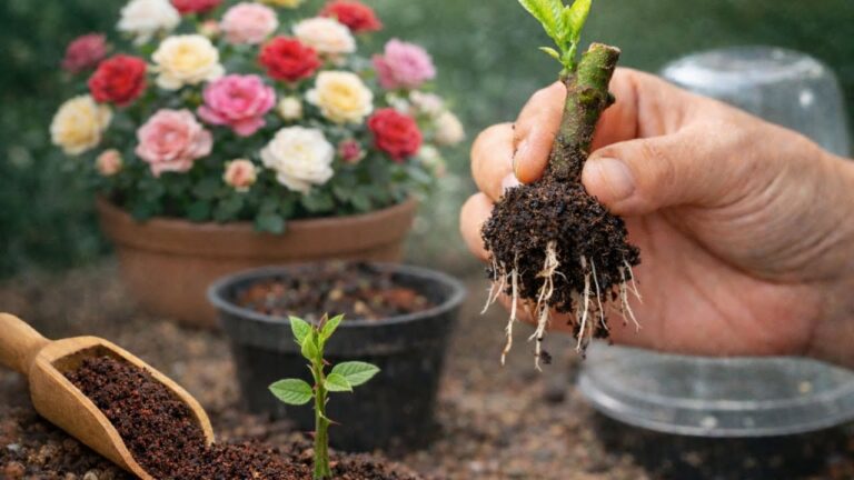 3 astuces pour des boutures de roses qui prennent racine rapidement !