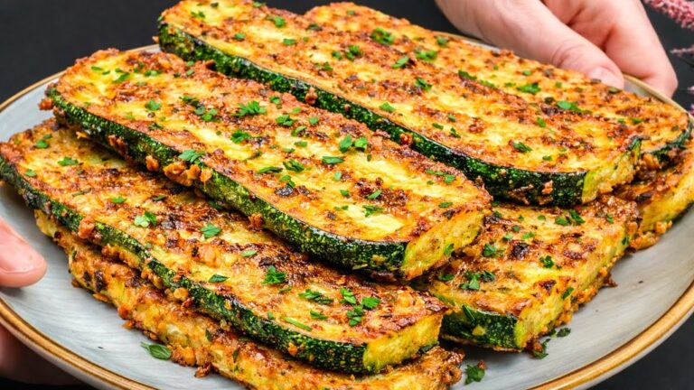 Découvrez 5 recettes de courgettes délicieuses et légères, meilleures que la viande !