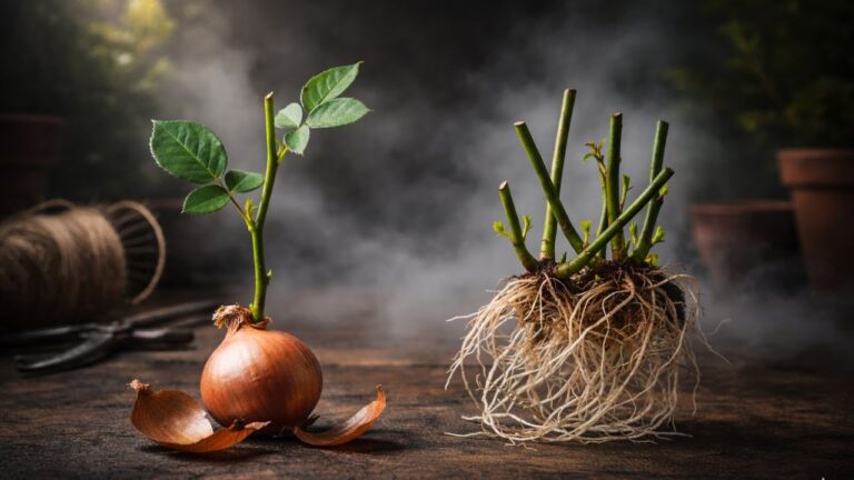 3 astuces surprenantes pour faire fleurir vos roses sans oignons !