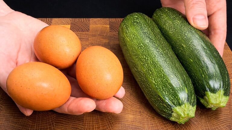 5 recettes de courgettes aux œufs, délicieuses et faciles à préparer !