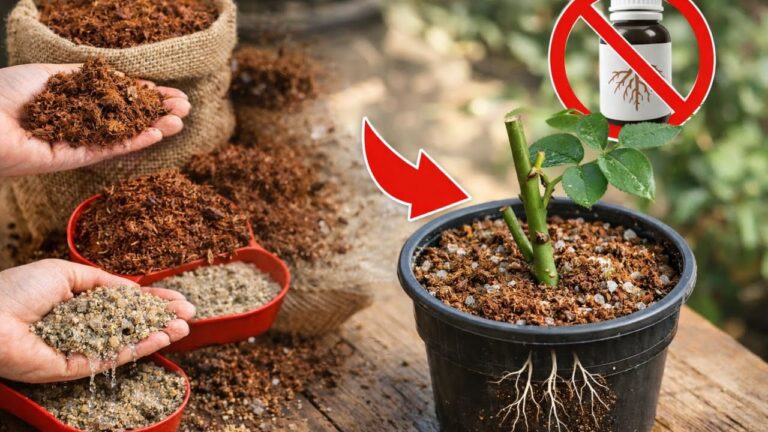 5 étapes pour réussir vos boutures de roses sans hormone avec coir et sable