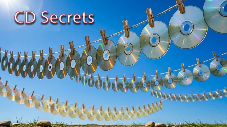 Transformez 5 vieux CD en objets déco étonnants et écolo !