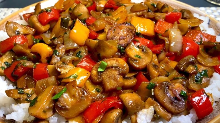 5 recettes de champignons et légumes savoureuses, un vrai délice rapide et facile !