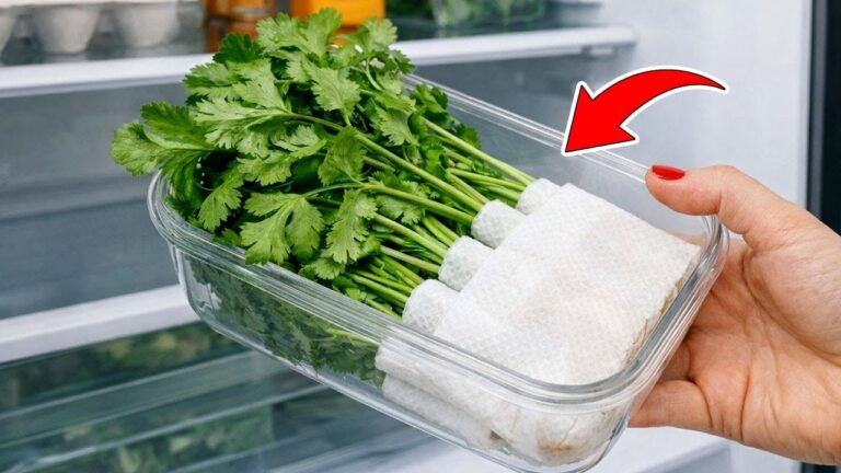 Conservez votre coriandre 12 mois grâce à ces astuces simples et efficaces !