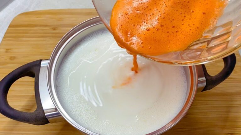 Carottes dans du lait bouillant : ma recette ultra simple à 3 ingrédients