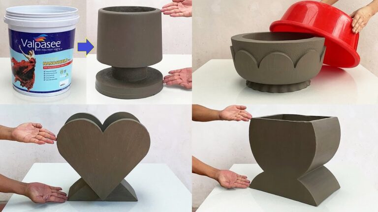 10 idées pour des pots de fleurs DIY qui transformeront votre jardin en un havre de paix