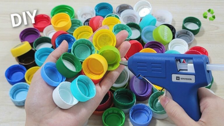 Recette express : fabriquez et vendez des objets DIY en 5 minutes avec des bouchons en plastique