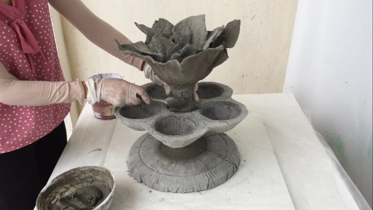 Transformez votre jardin : 3 idées de pots à fleurs DIY en béton et matériaux recyclés !