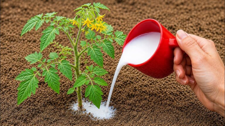 5 astuces pour faire exploser la récolte de vos tomates avec un mélange fait maison !
