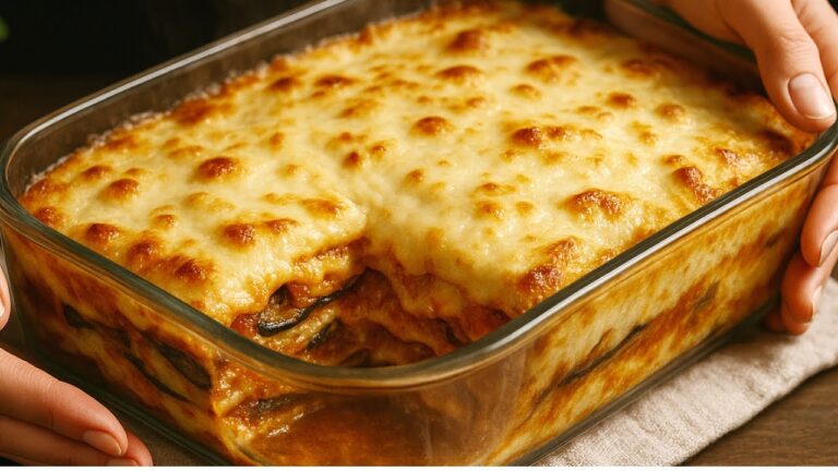 Lasagnes aux aubergines : crémeuses, savoureuses et vraiment irrésistibles