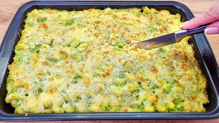 Courgettes et pâtes! Un déjeuner rapide et savoureux pour votre famille! Recette en 10 minutes!