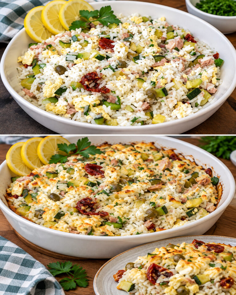 Si vous avez du RIZ et des COURGETTES, vous devez réaliser cette incroyable recette d&rsquo;été !