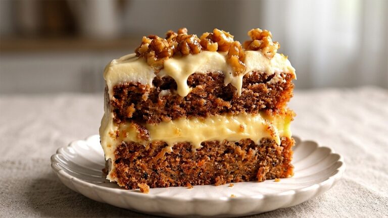 Ce gâteau aux carottes avec une crème à l’orange a éclipsé tous les autres pour moi.