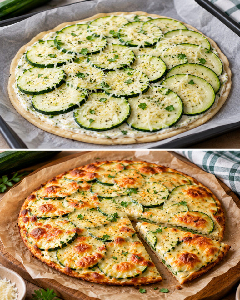 Si délicieux comme jamais ! Courgettes, yaourt et fromage – la pizza la plus saine de tous les temps