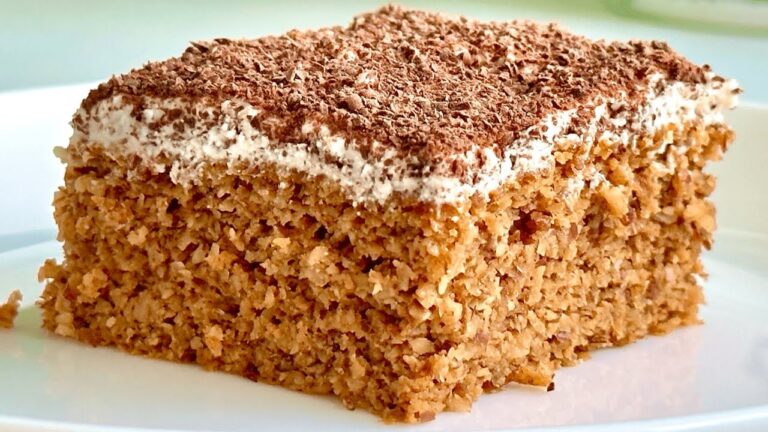 Pas de farine ! Un superbe gâteau aux carottes low carb, sans flocons d’avoine