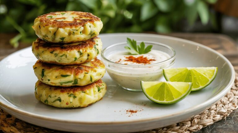 1 courgette et 1 boîte de pois chiches : des galettes simples que tout le monde adore