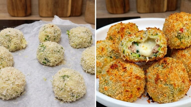 Boulettes Croustillantes Courgettes & Thon au Four : Recette Saine et Facile !