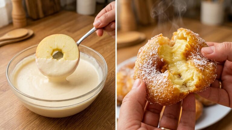 Prêts en 5 minutes : les beignets aux pommes les plus simples du monde